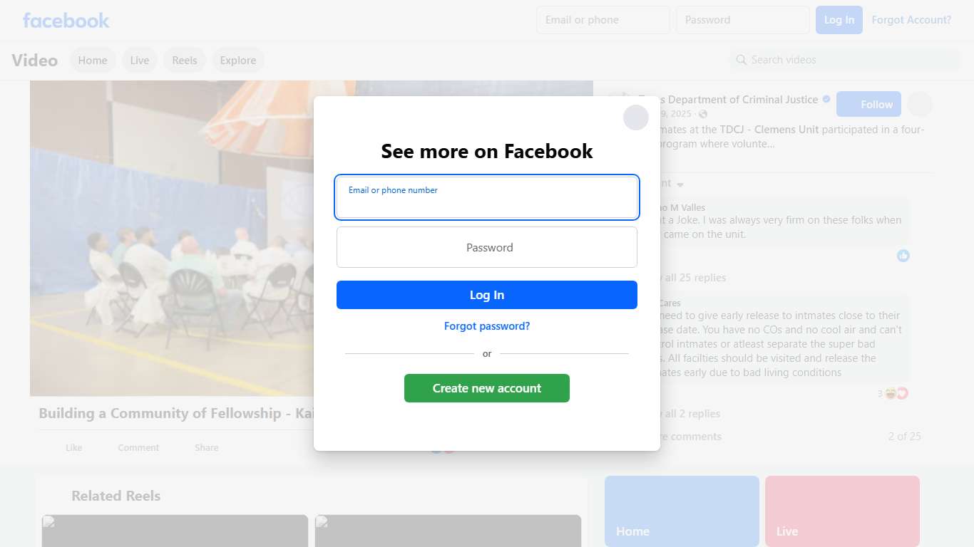 Recently, inmates at the TDCJ - Clemens Unit participated in a four-day Kairos program where volunteers guided inmates in changing their mindset and building a community of fellowship. Watch to see how the Kairos program positively impacts inmates’ lives now and in the future. #TDCJ #chaplaincy #ministry Texas Department of Criminal Justice Facebook